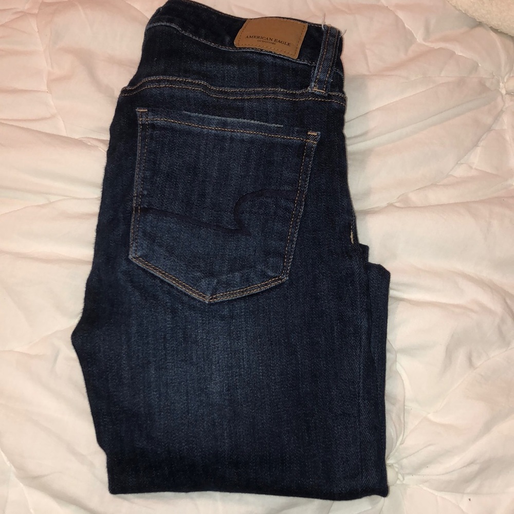 Dark Wash American Eagle Jeans